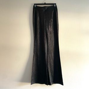 H&M Black Glittery Flare Leggings/Pants